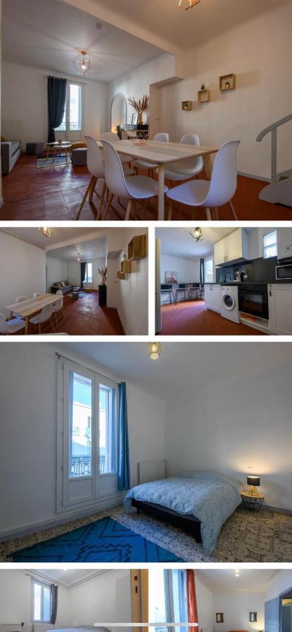 Apartment Grand De 100m2 -allee Paul Riquet - 4chambres - Wifi- Tv Connectee Béziers