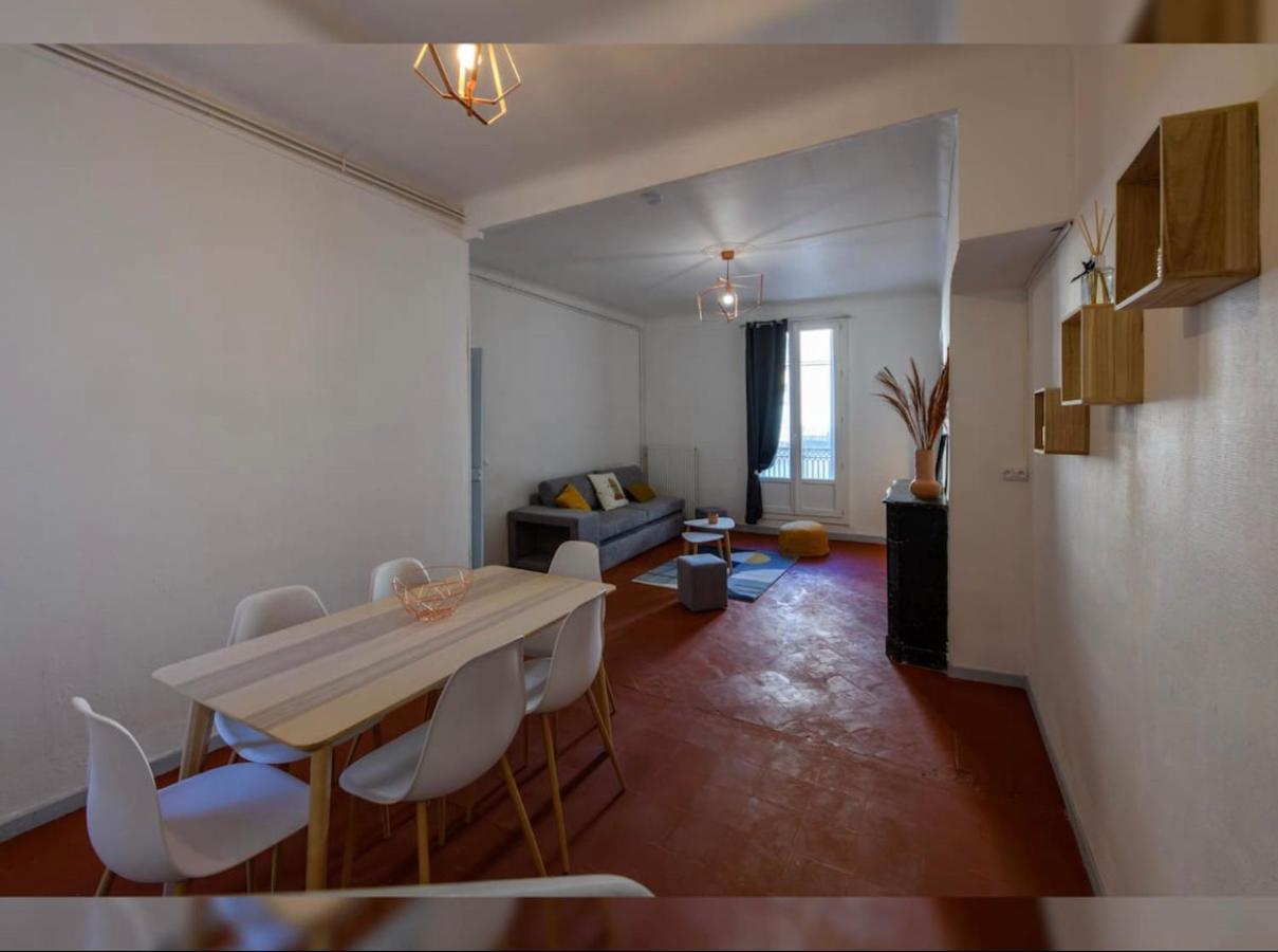 Grand De 100m2 -allee Paul Riquet - 4chambres - Wifi- Tv Connectee Apartment