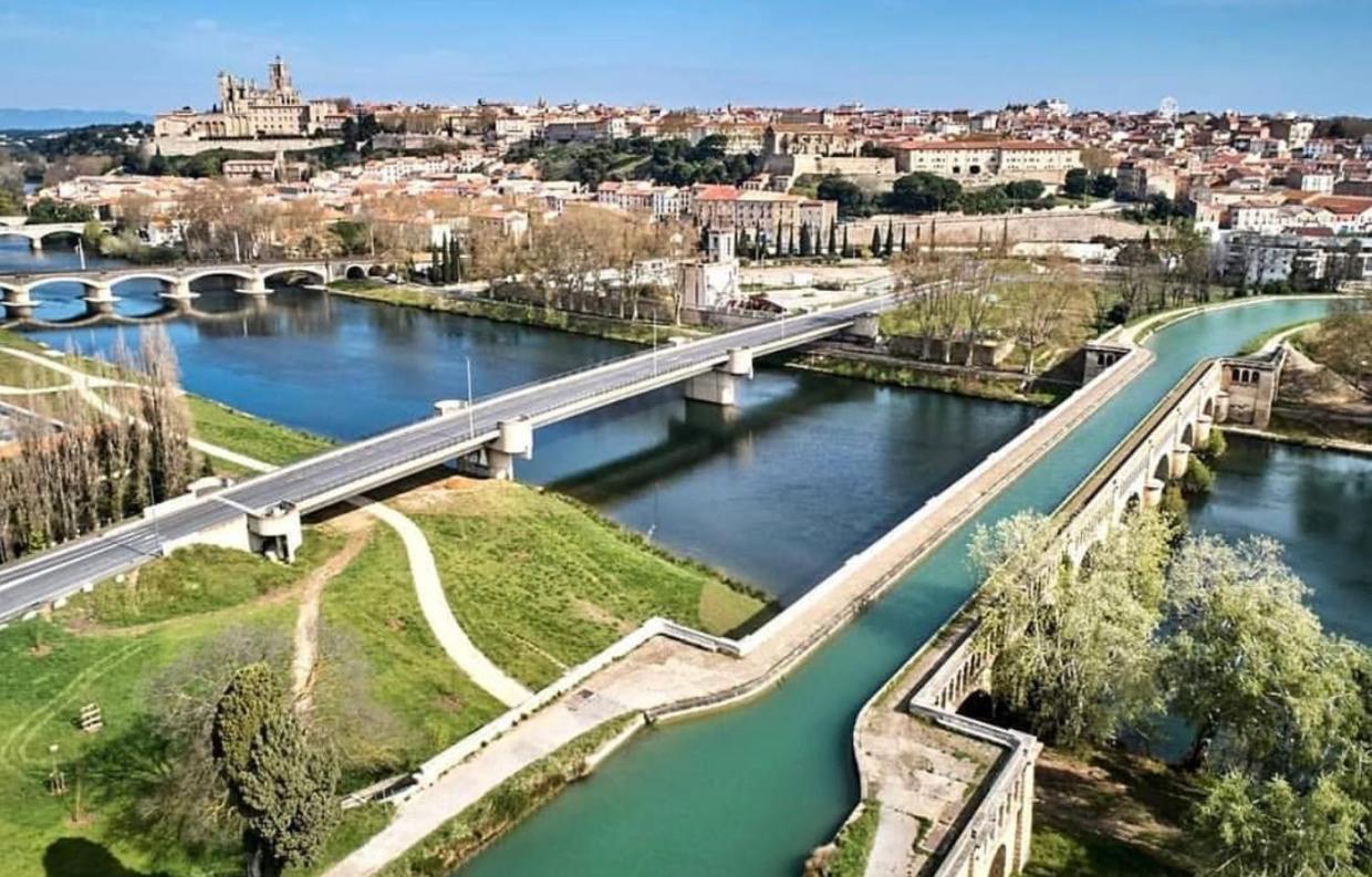 Grand De 100m2 -allee Paul Riquet - 4chambres - Wifi- Tv Connectee Apartment Béziers